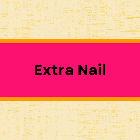 Product thumbnail with words for an extra press on nail from Beauty By Burrh